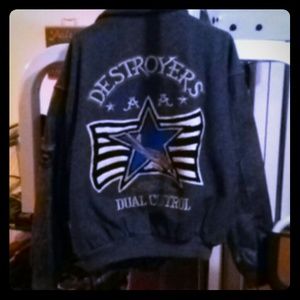 Vintage 80's Dual Control Bomber Jacket